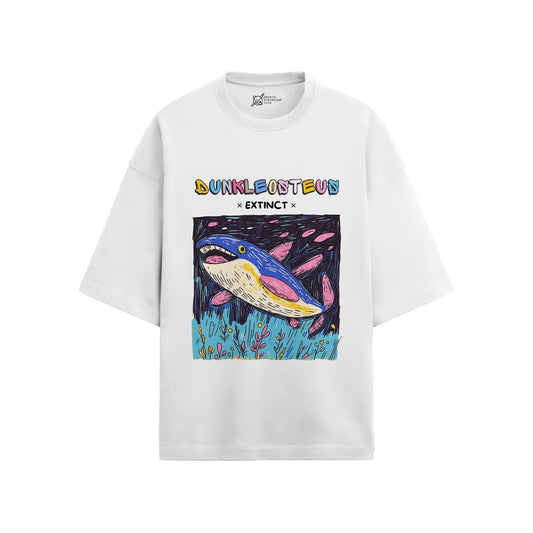 Dunkleosteus Oversized French Terry T-Shirt #AncientArchives