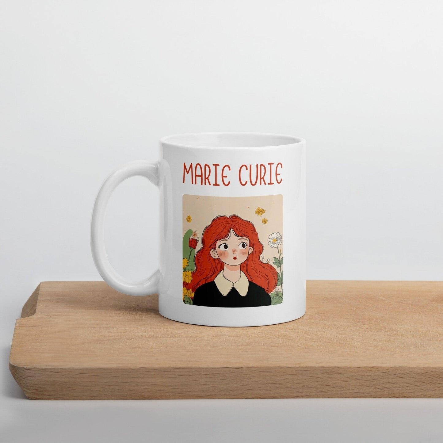 Marie Curie Coffee Mug #GeniusDoodles