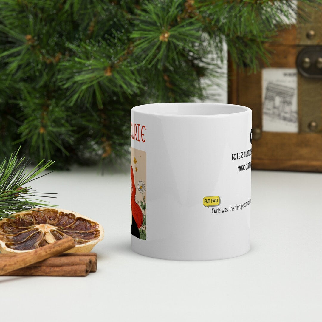 Marie Curie Coffee Mug #GeniusDoodles