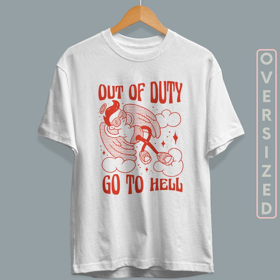 Out Of Duty Unisex Oversized T-Shirt