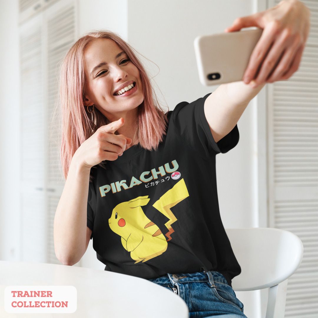 Pikachu Unisex Oversized T-Shirt #Pokémon #TrainerCollection