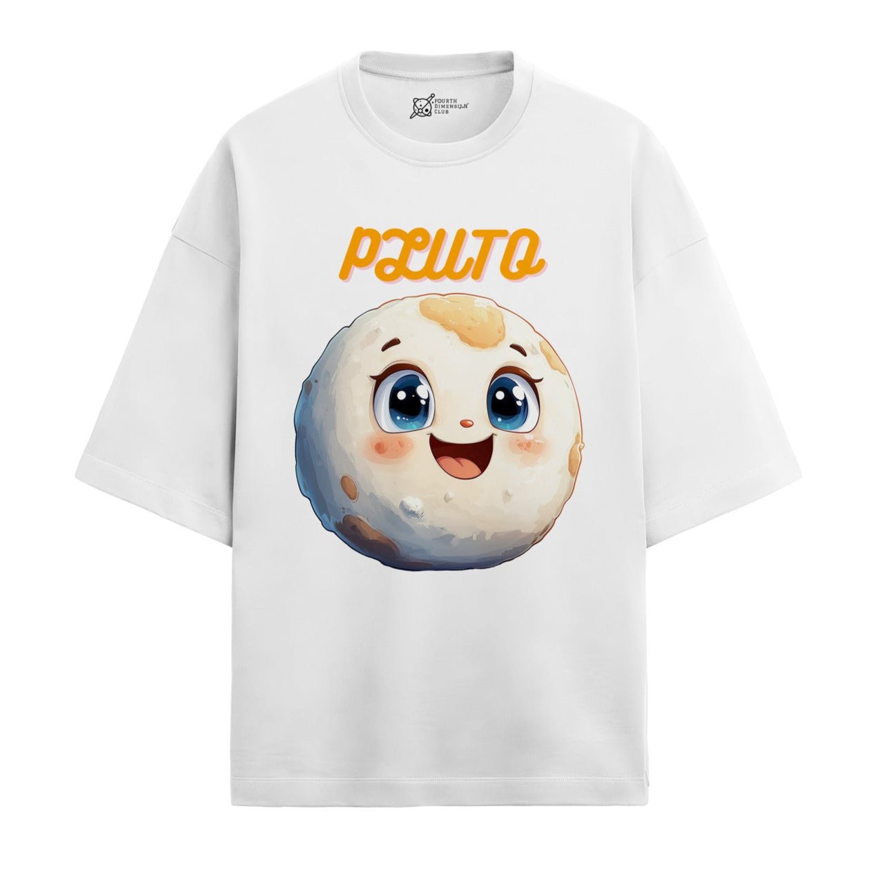 Pluto Oversized French Terry T-Shirt #StellarSquad