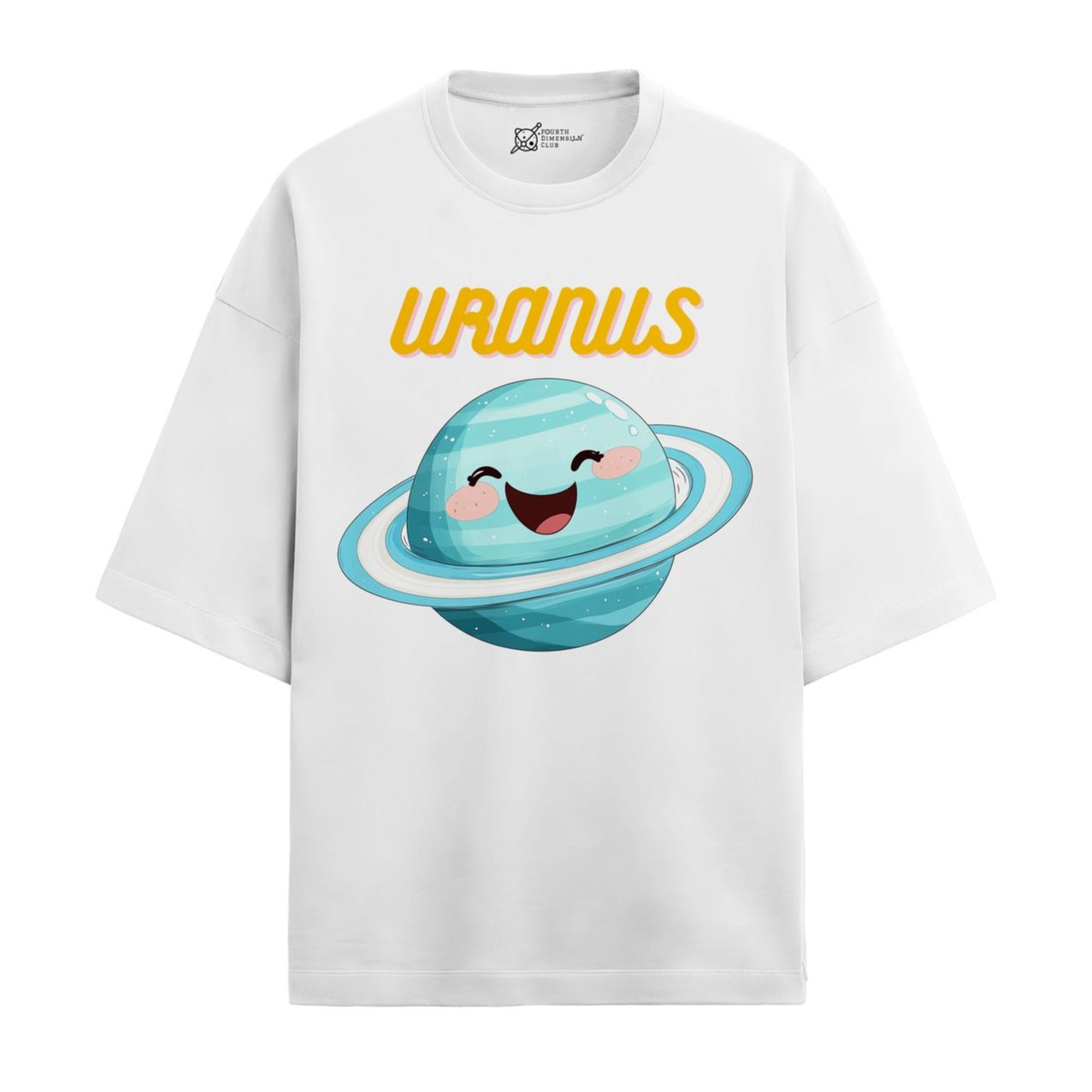 Uranus Oversized French Terry T-Shirt #StellarSquad