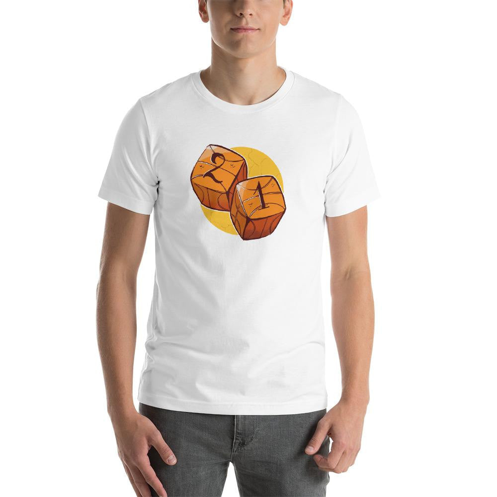 Baseball Dice Half Sleeve T-Shirt