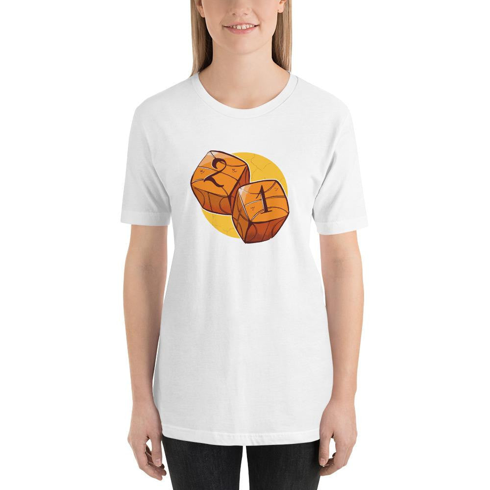 Baseball Dice Half Sleeve T-Shirt