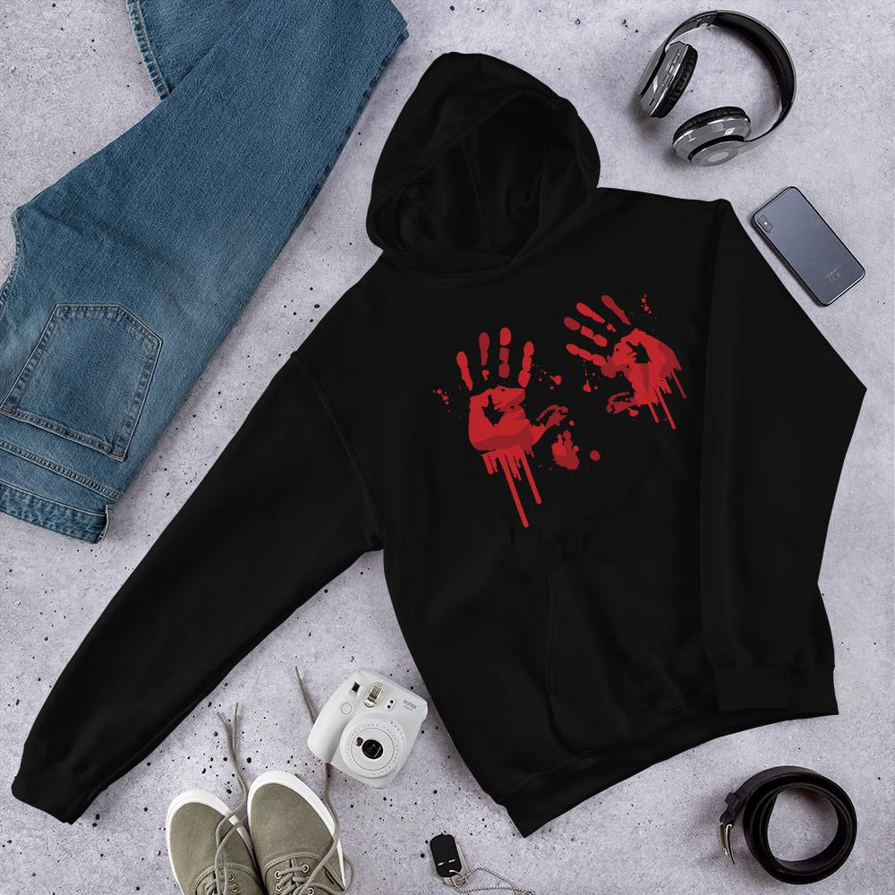 Blood Stains Unisex Hooded Sweatshirt