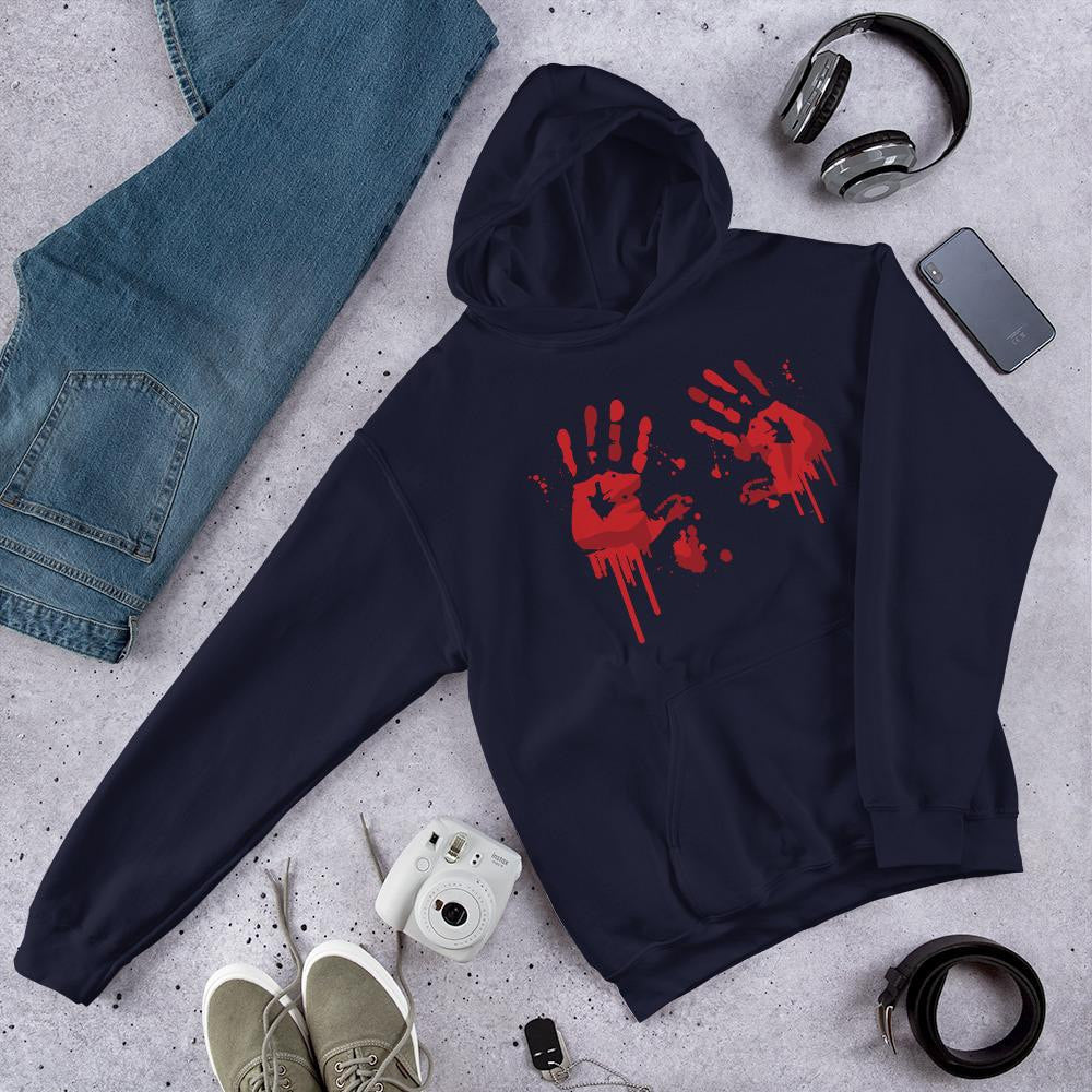Blood Stains Unisex Hooded Sweatshirt