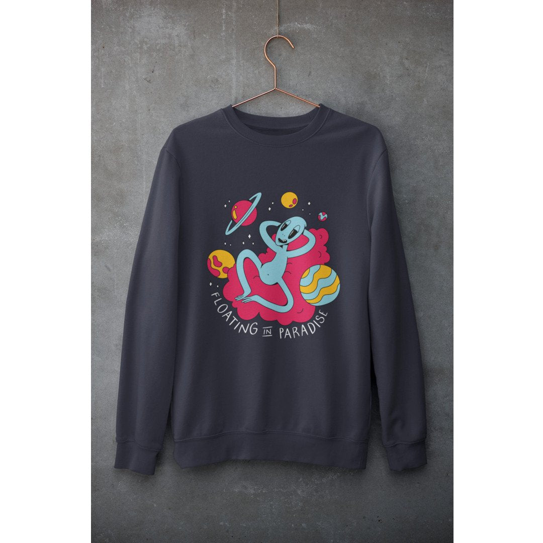 Chilling Alien Unisex Sweatshirt