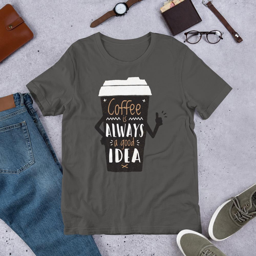 Coffee Always Good Half Sleeve T-Shirt