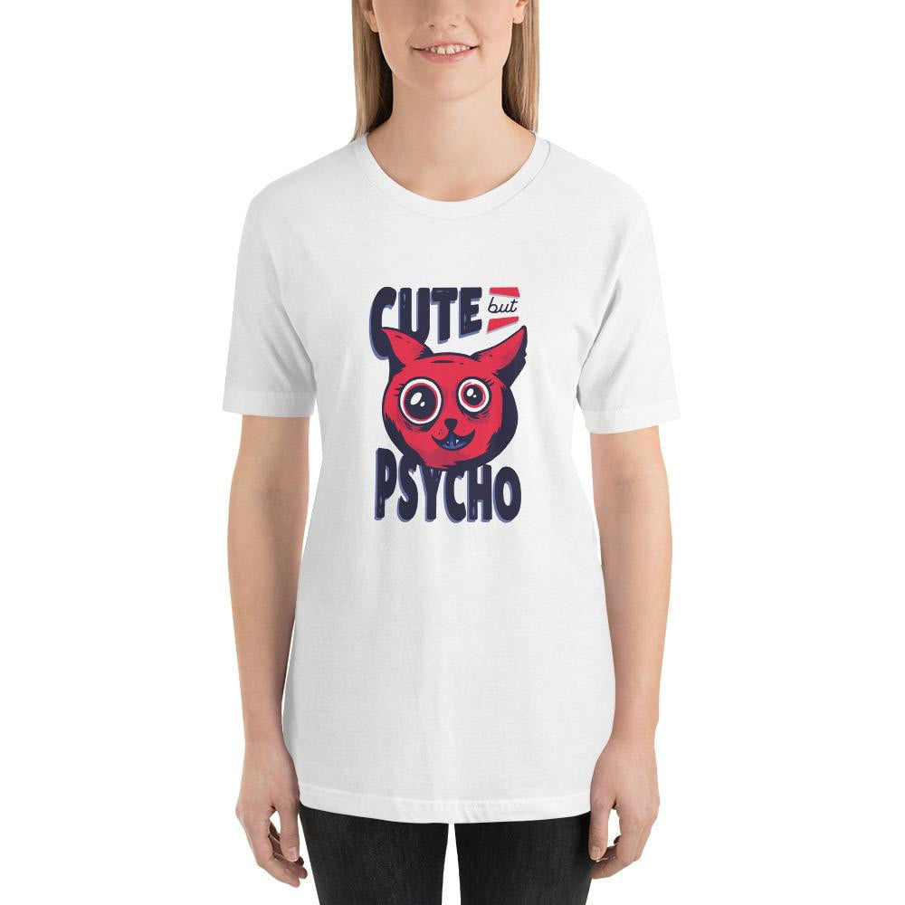Cute But Psycho Half Sleeve T-Shirt