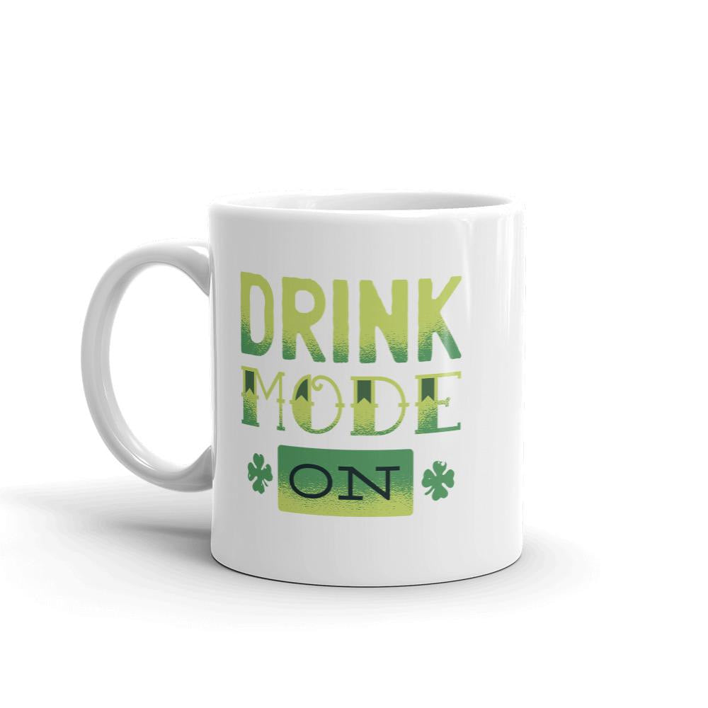 Drink Mode On Coffee Mug