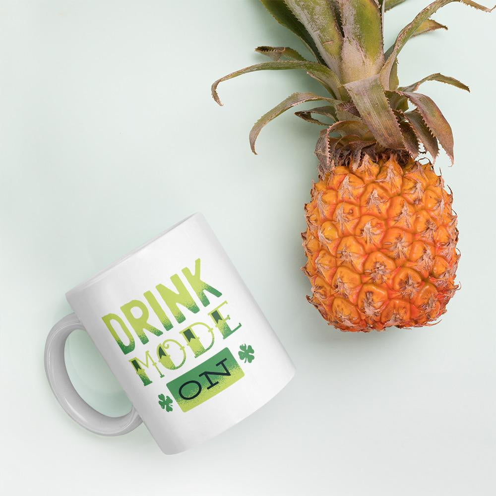 Drink Mode On Coffee Mug