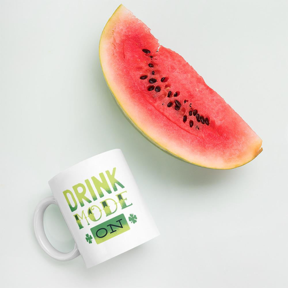 Drink Mode On Coffee Mug