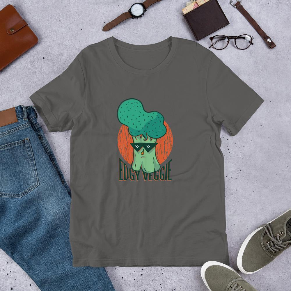 Edgy Veggie Half Sleeve T-Shirt