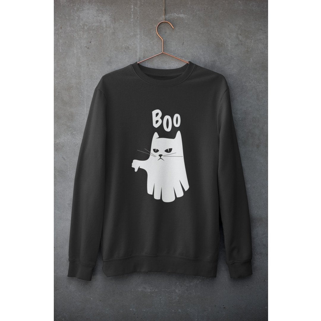Ghost Cat Unisex Sweatshirt