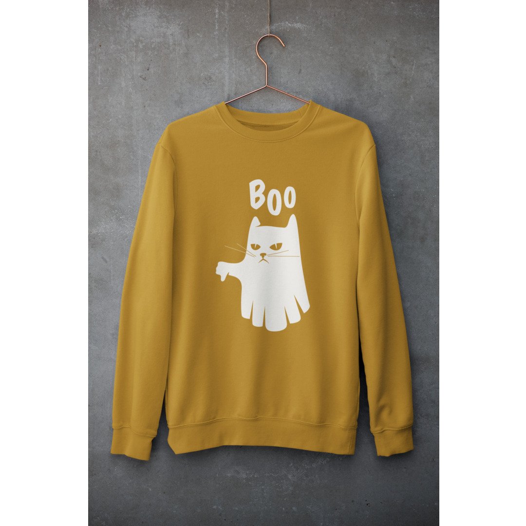 Ghost Cat Unisex Sweatshirt