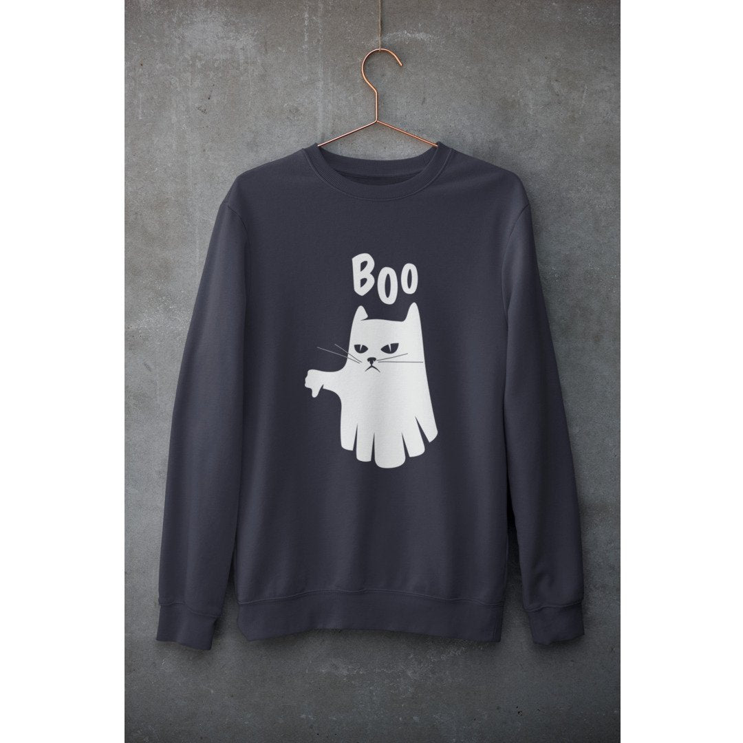 Ghost Cat Unisex Sweatshirt