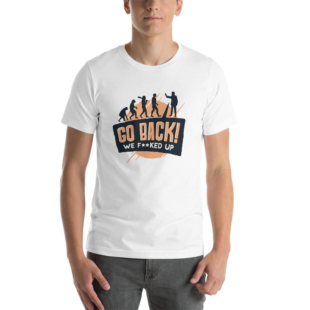 Go Back Half Sleeve T-Shirt
