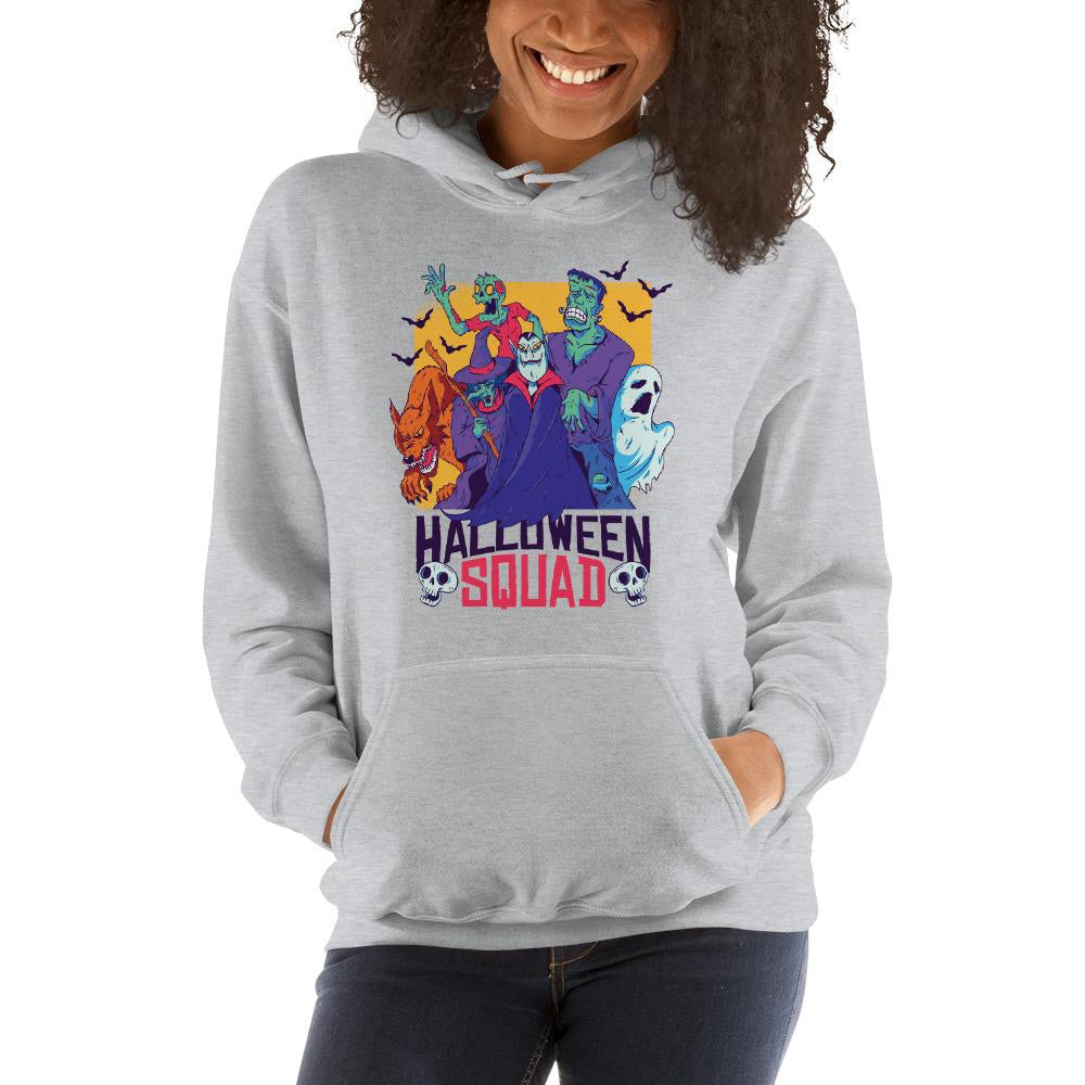 Halloween Squad Unisex Hooded Sweatshirt