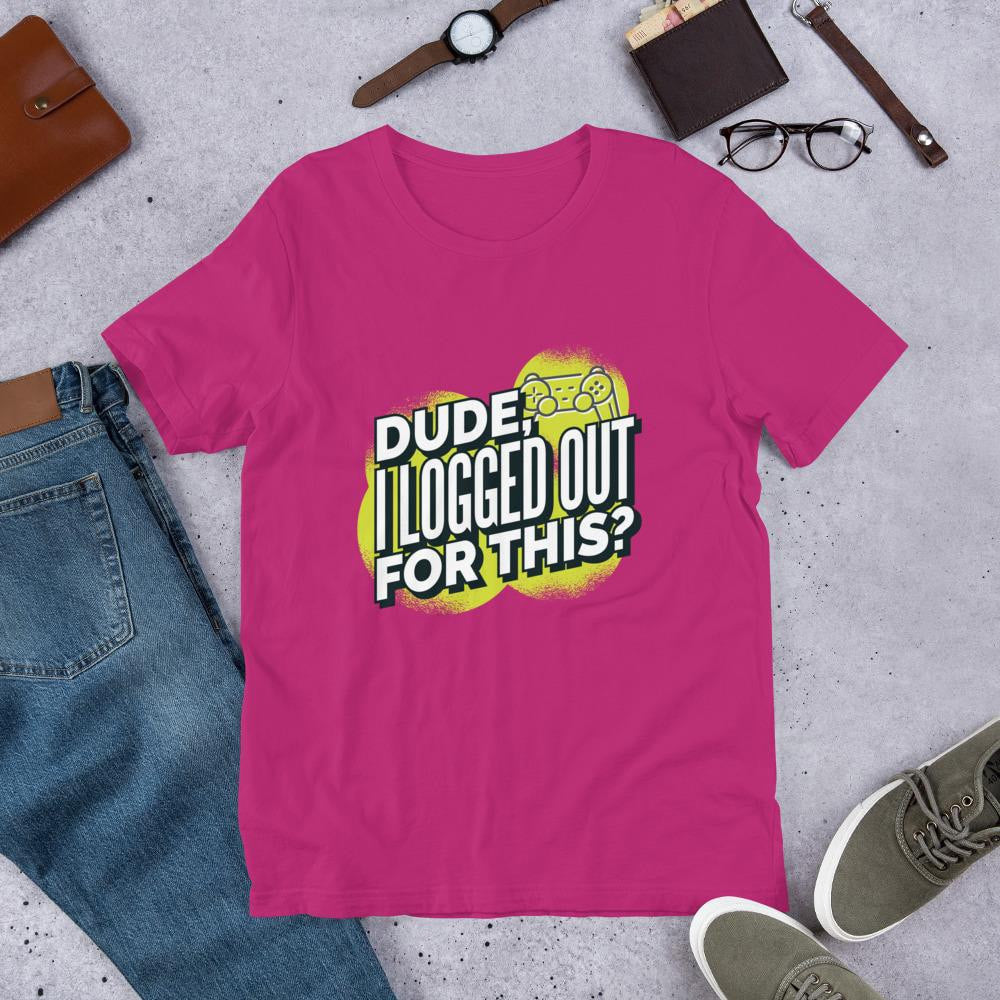 Logged Out Half Sleeve T-Shirt