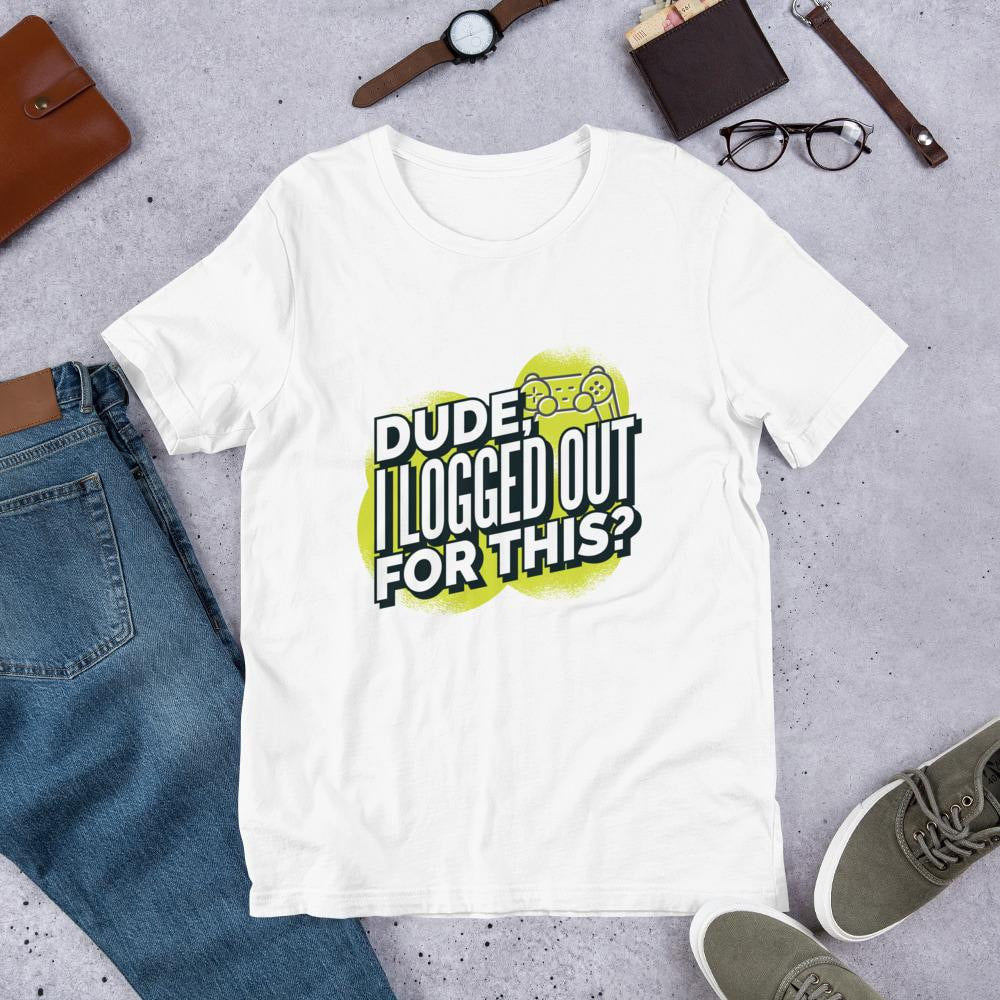 Logged Out Half Sleeve T-Shirt