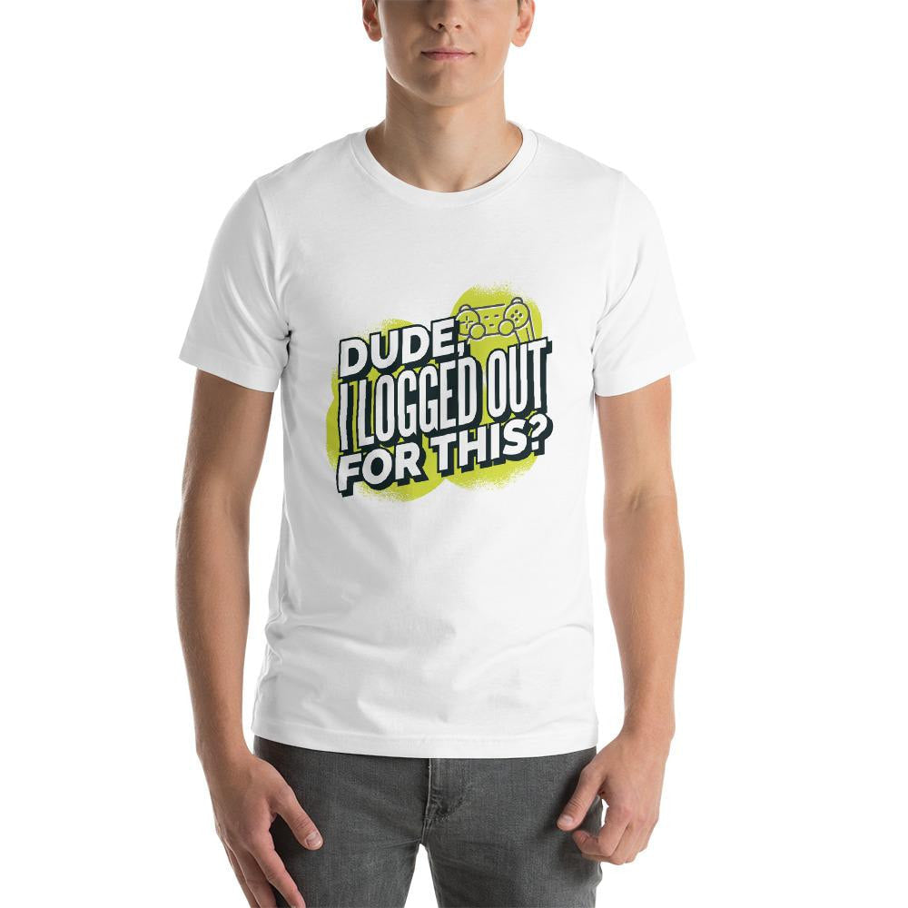 Logged Out Half Sleeve T-Shirt