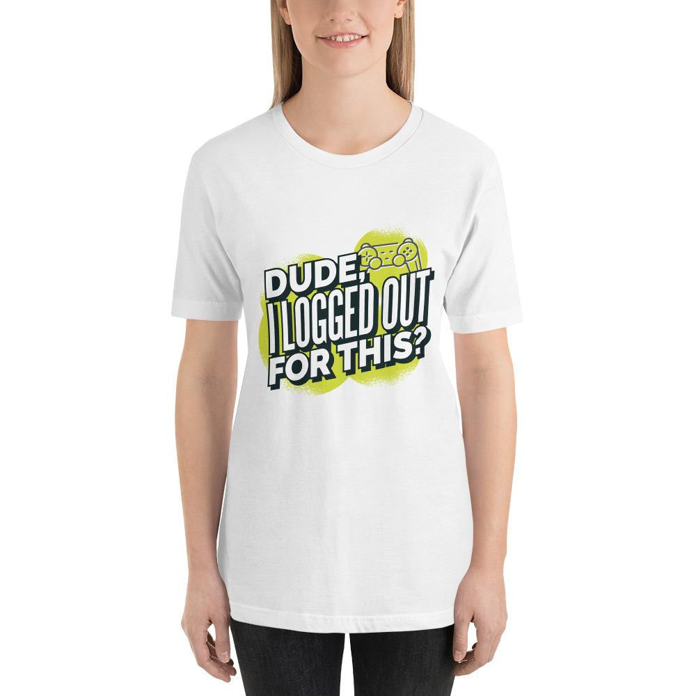 Logged Out Half Sleeve T-Shirt
