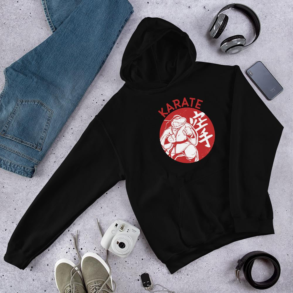 Karate Turtle Unisex Hooded Sweatshirt