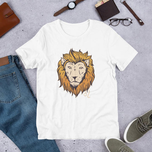 Leo Zodiac Half Sleeve T-Shirt