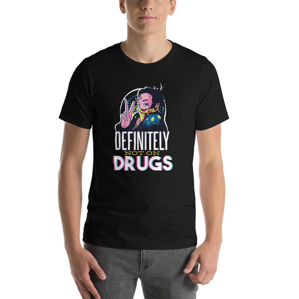 Not On Drugs Half Sleeve T-Shirt