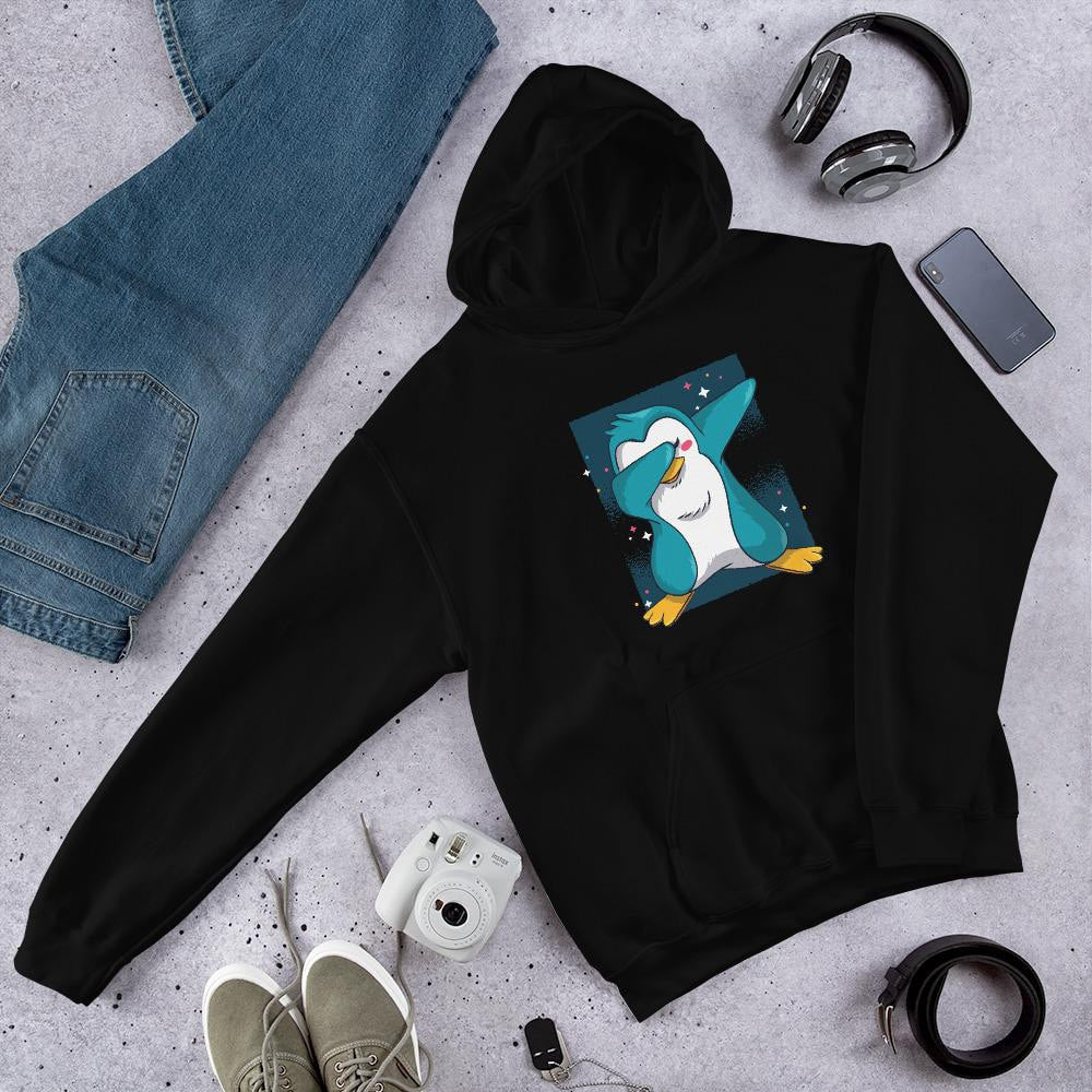 Penguin Dab Unisex Hooded Sweatshirt