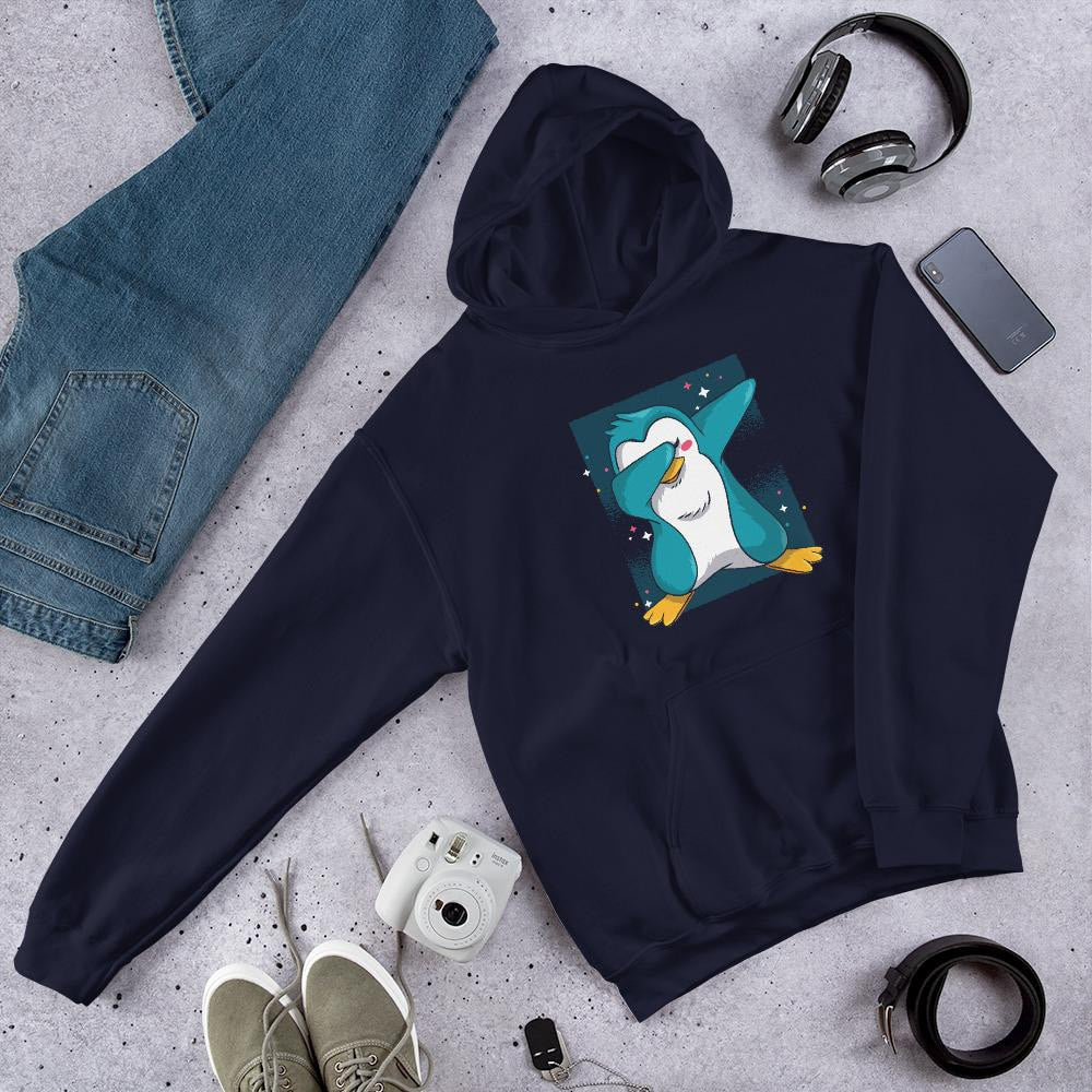 Penguin Dab Unisex Hooded Sweatshirt