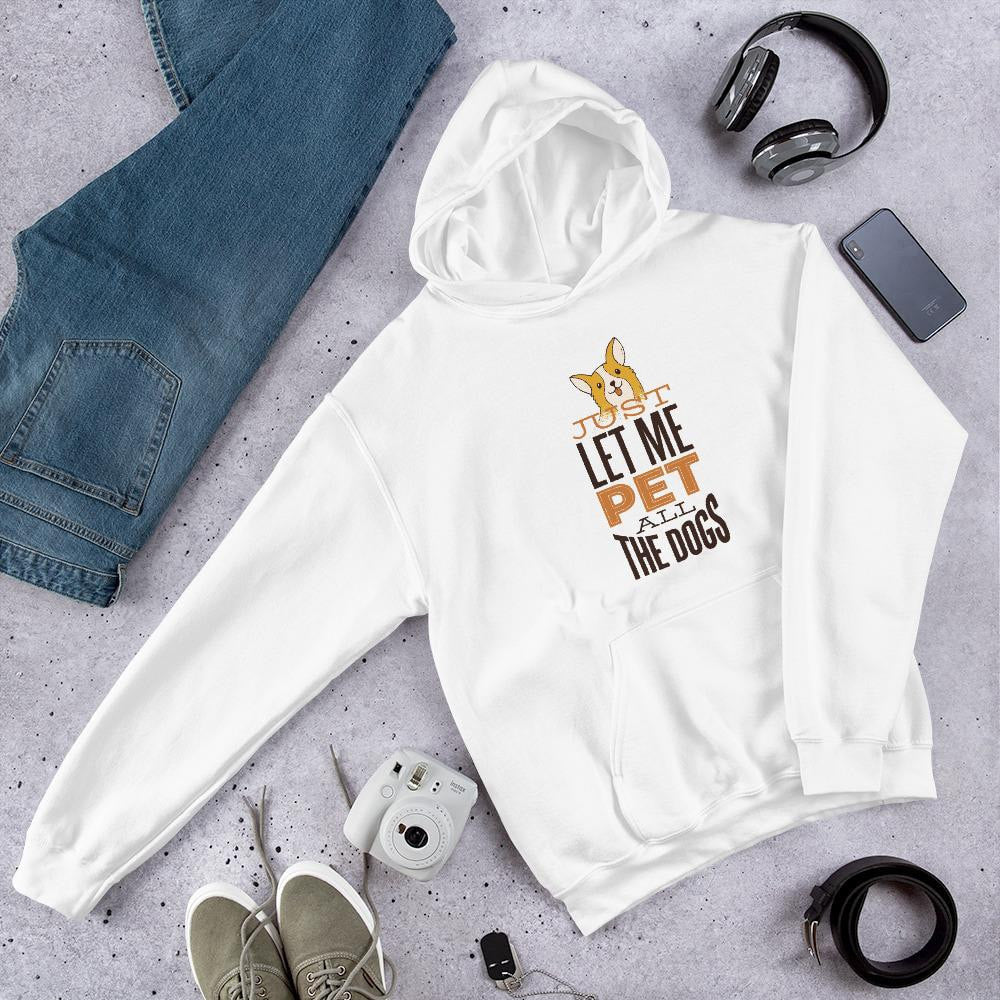 Pet All Dogs Unisex Hooded Sweatshirt