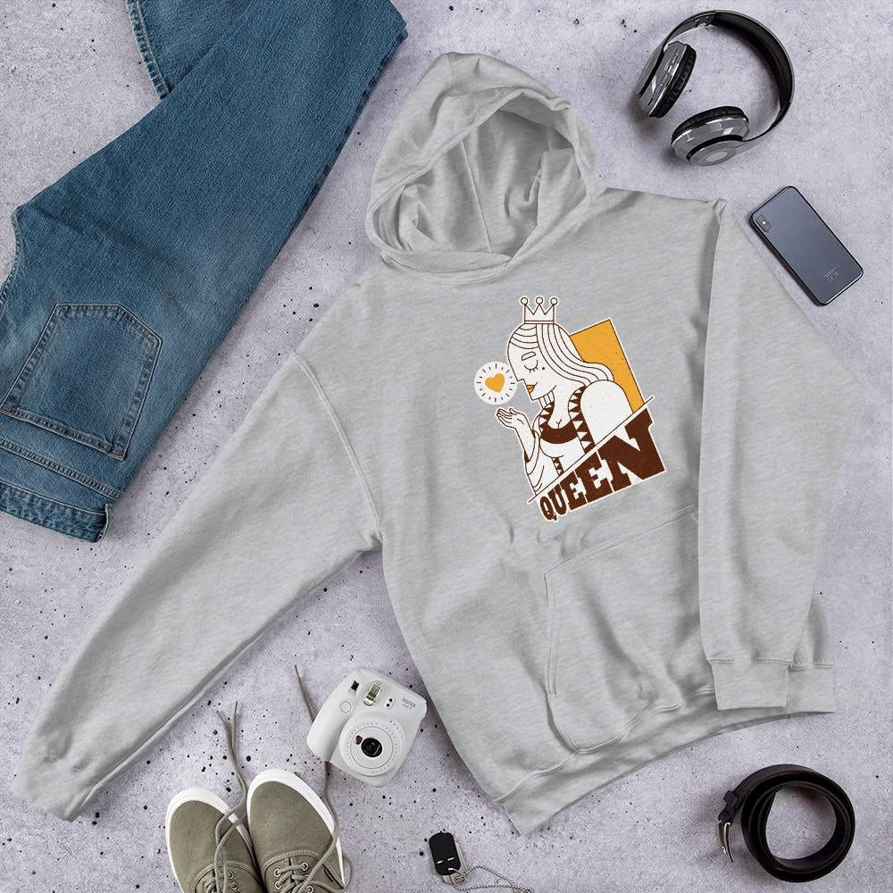 Queen Unisex Hooded Sweatshirt