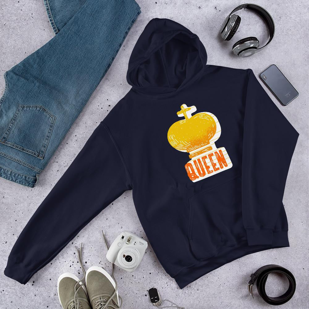 Queen Crown Unisex Hooded Sweatshirt