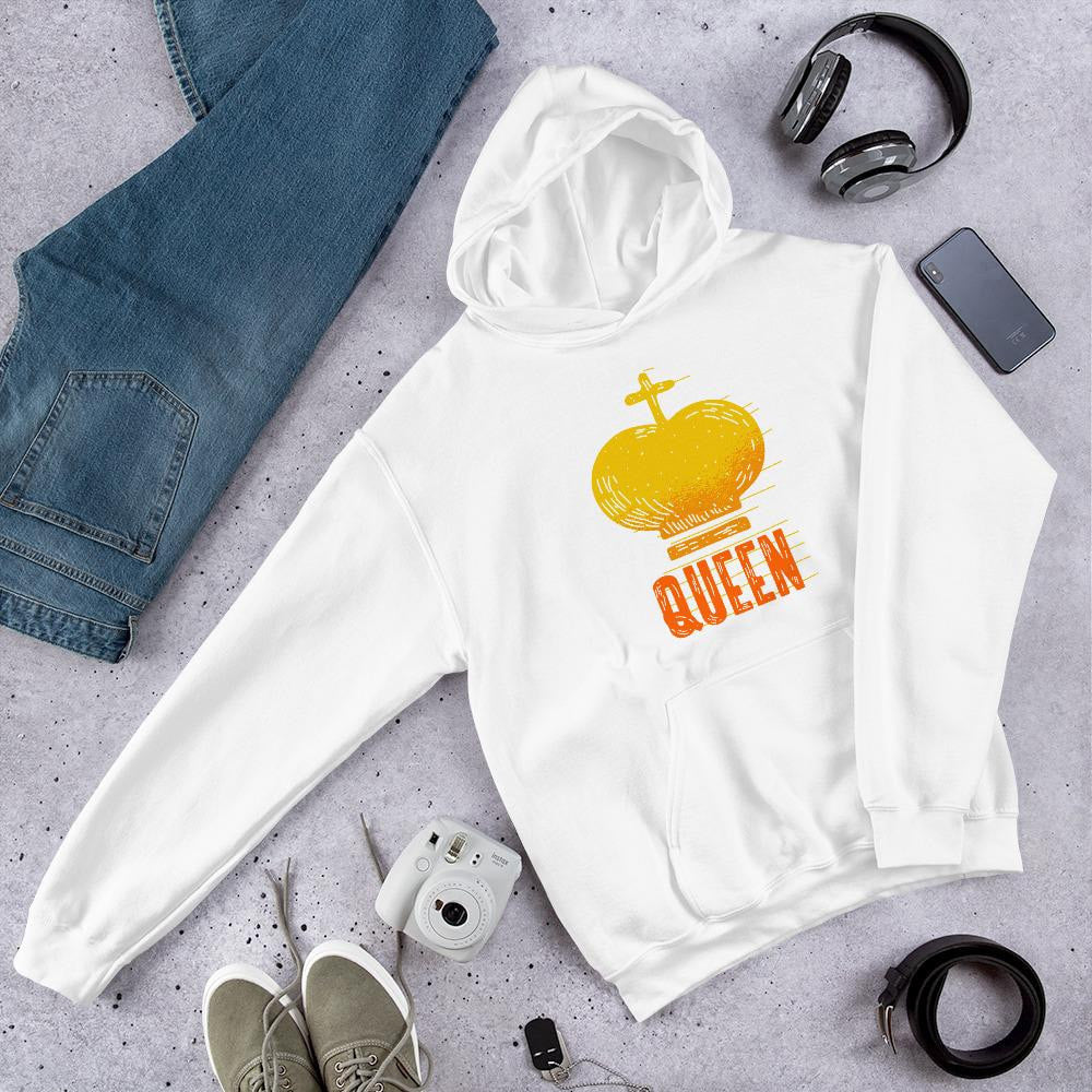 Queen Crown Unisex Hooded Sweatshirt