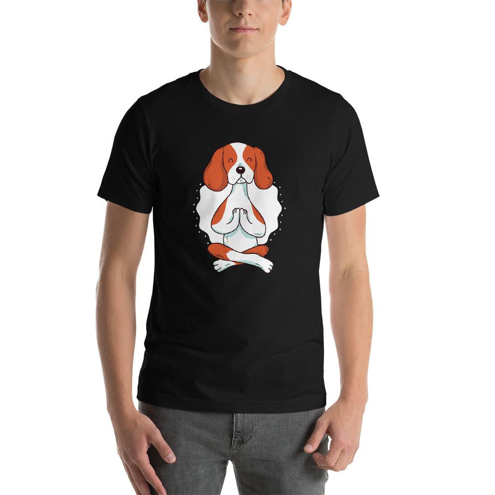 Dog Yoga Half Sleeve T-Shirt