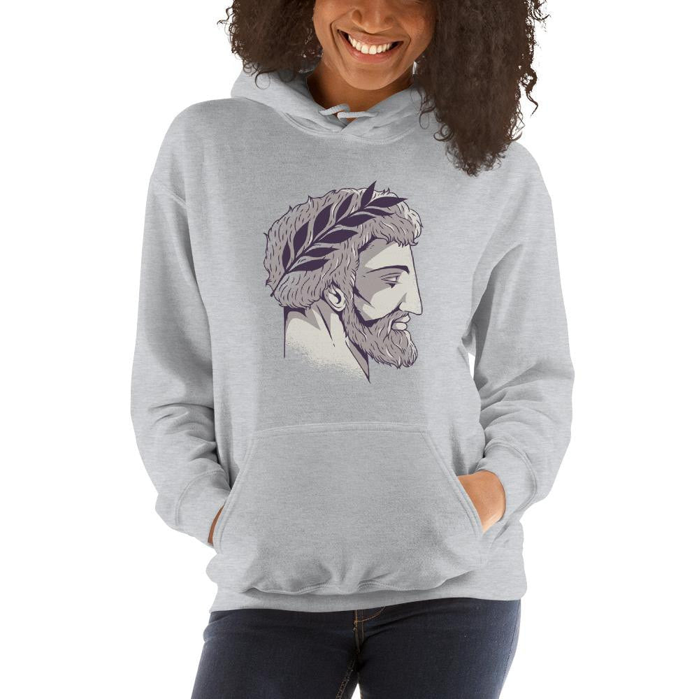 Roman Head Unisex Hooded Sweatshirt