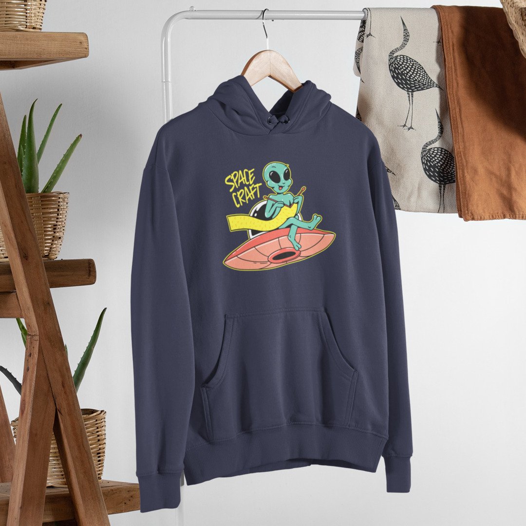 Space Craft Unisex Hooded Sweatshirt