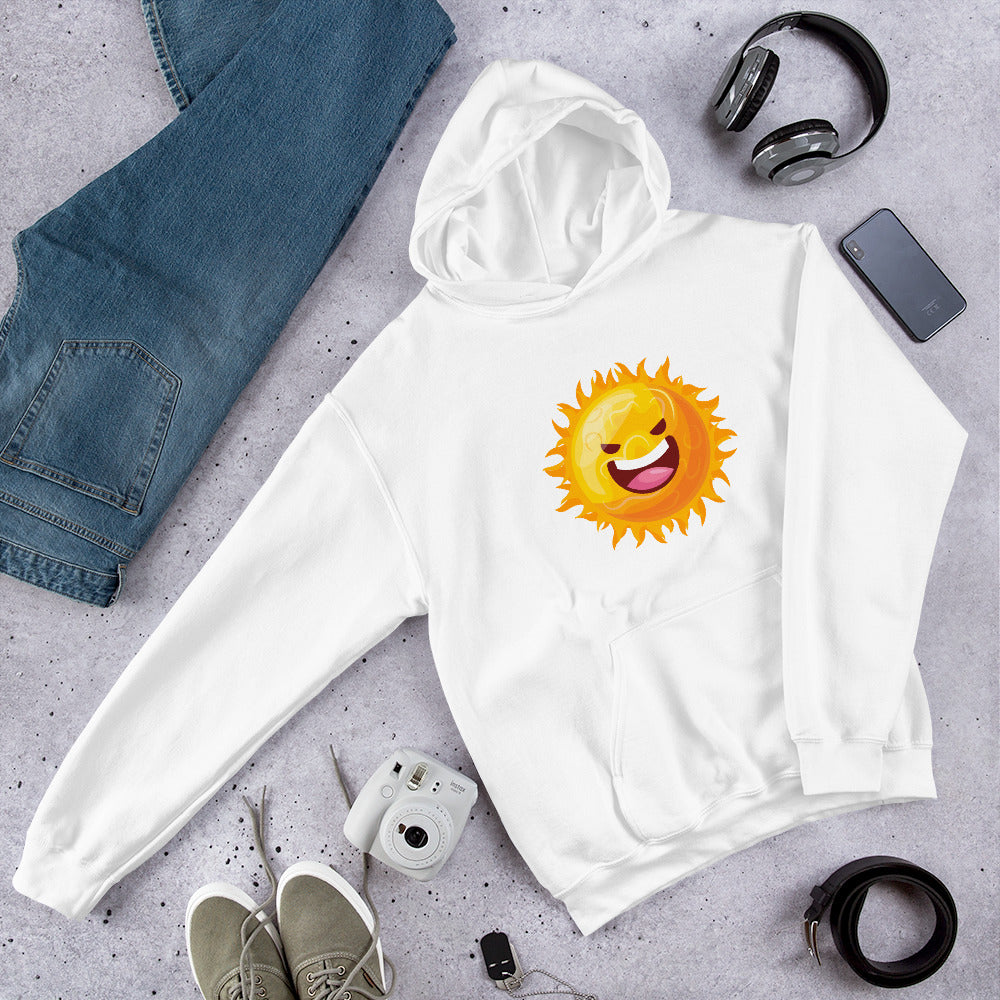 Sun Cartoon Unisex Hooded Sweatshirt