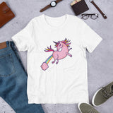 Pink Unicorn Half Sleeve T-Shirt
