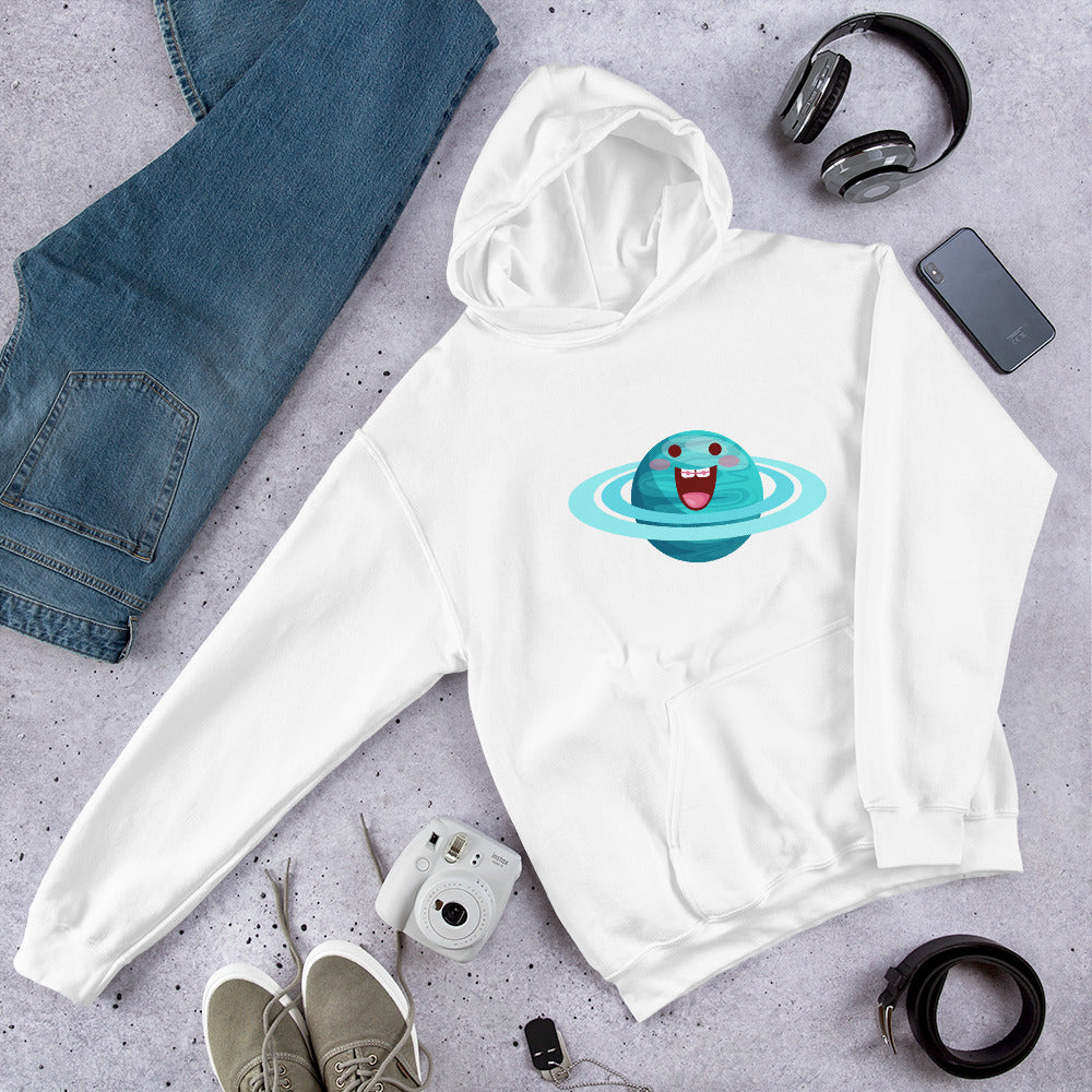 Uranus Cartoon Unisex Hooded Sweatshirt