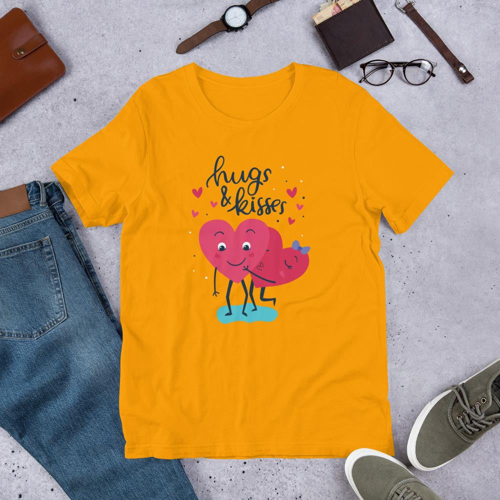 Hugs & Kisses Half Sleeve T-Shirt