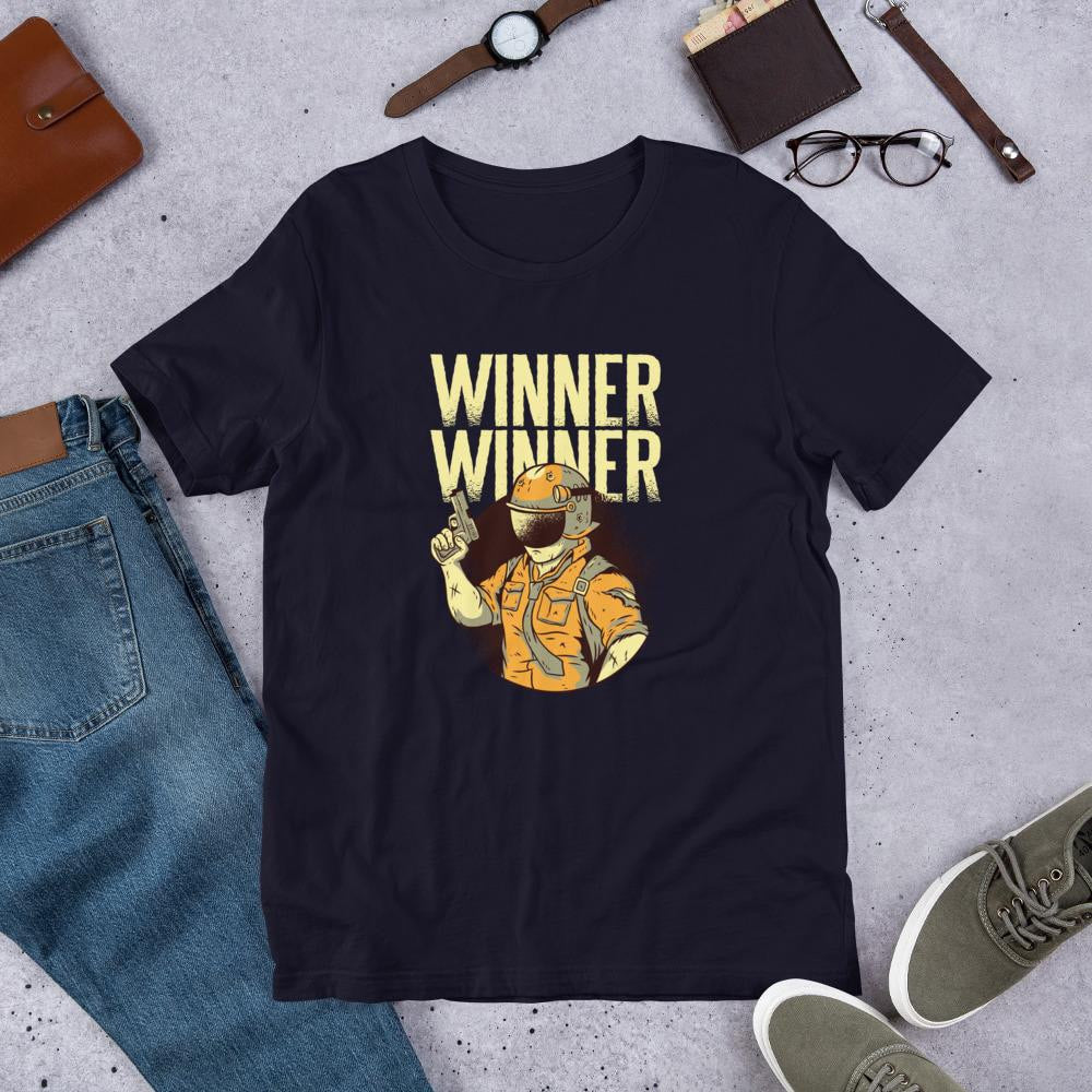 Winner Winner Half Sleeve T-Shirt
