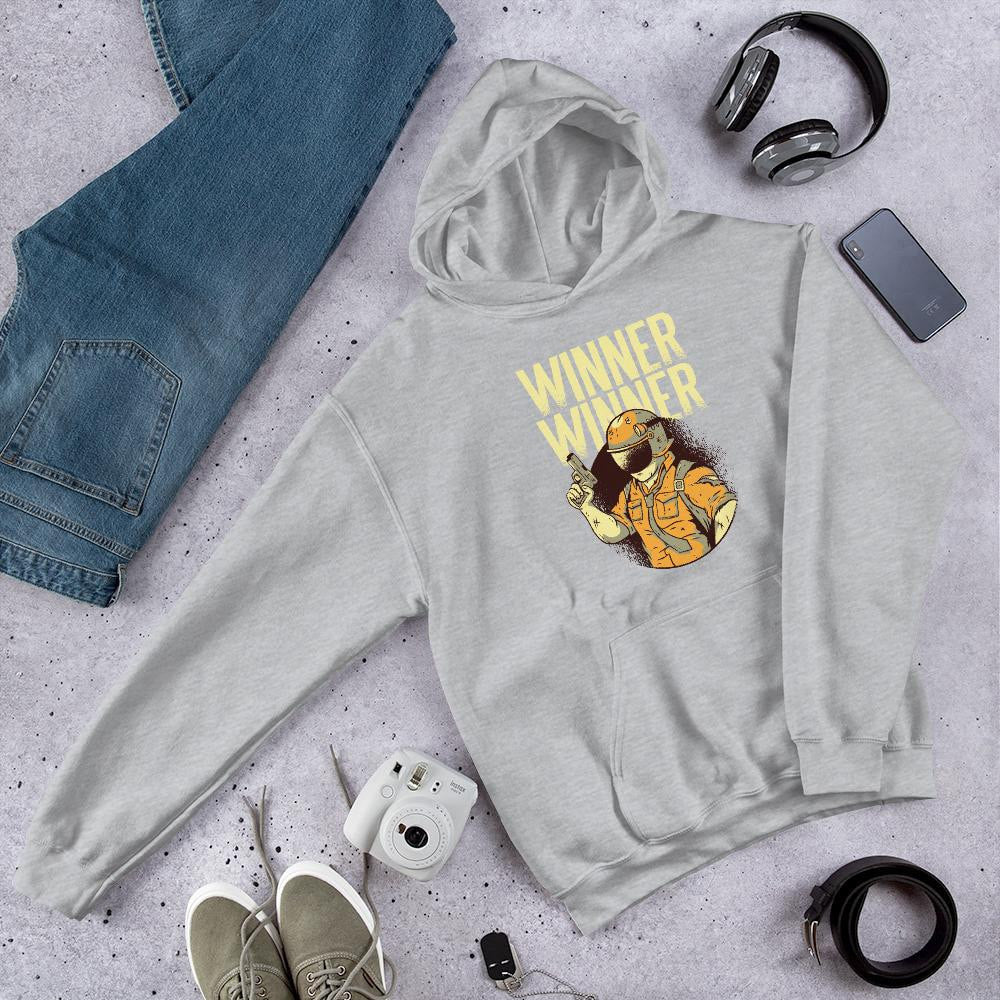 Winner Winner Unisex Hooded Sweatshirt