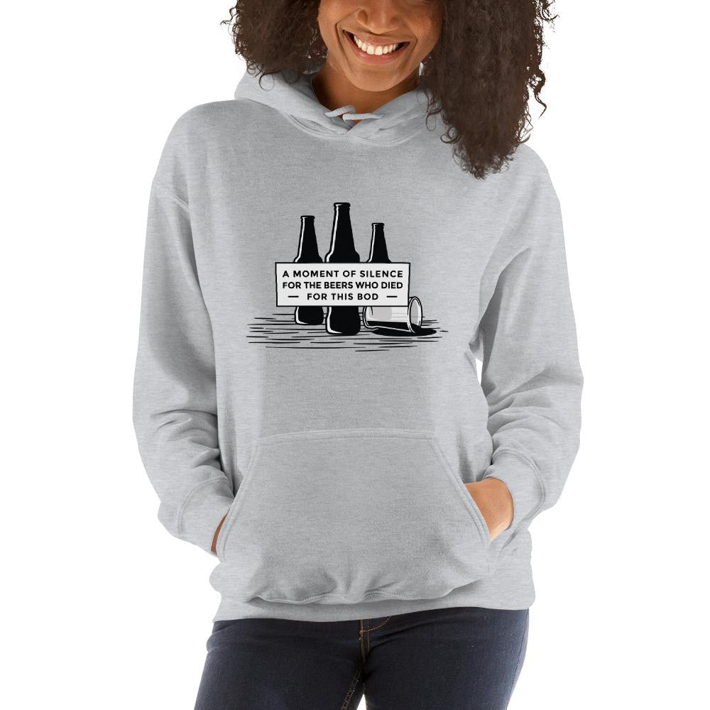 Beer Quote Unisex Hooded Sweatshirt