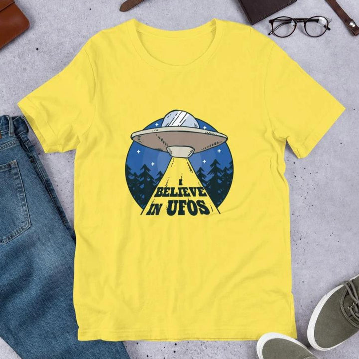 Alien Spaceship Half Sleeve T-Shirt