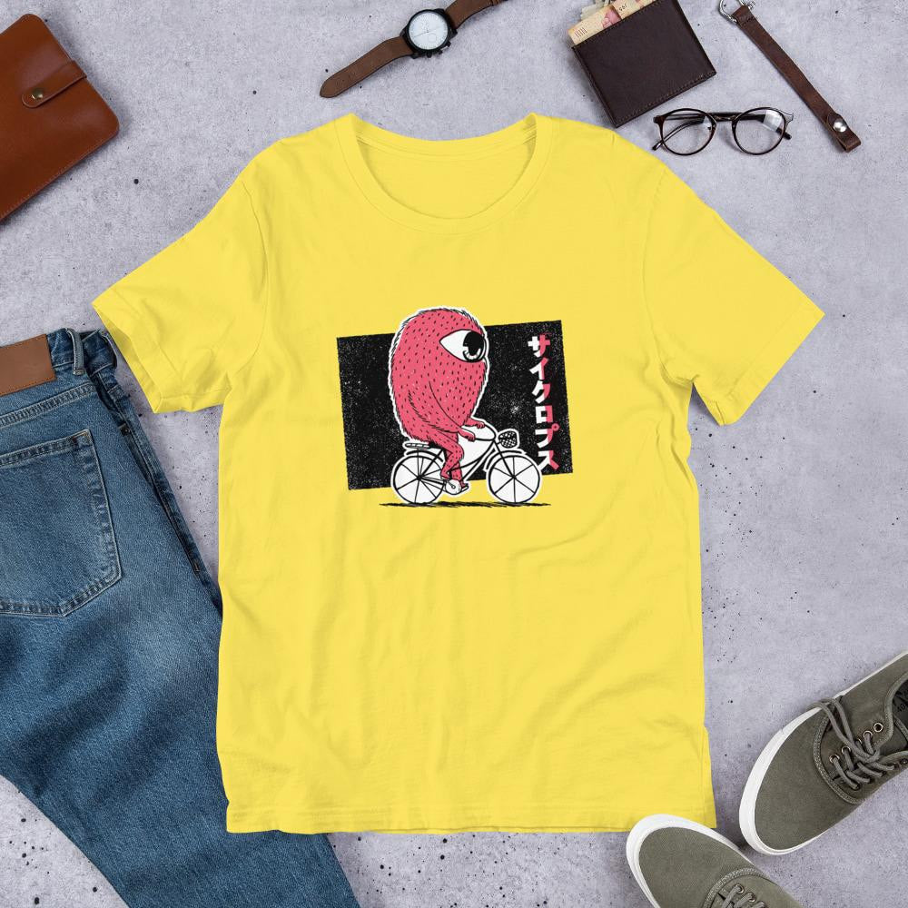Cyclops Riding Bike Half Sleeve T-Shirt