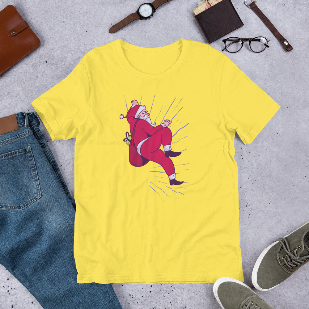 Santa Climbing Half-Sleeve T-Shirt