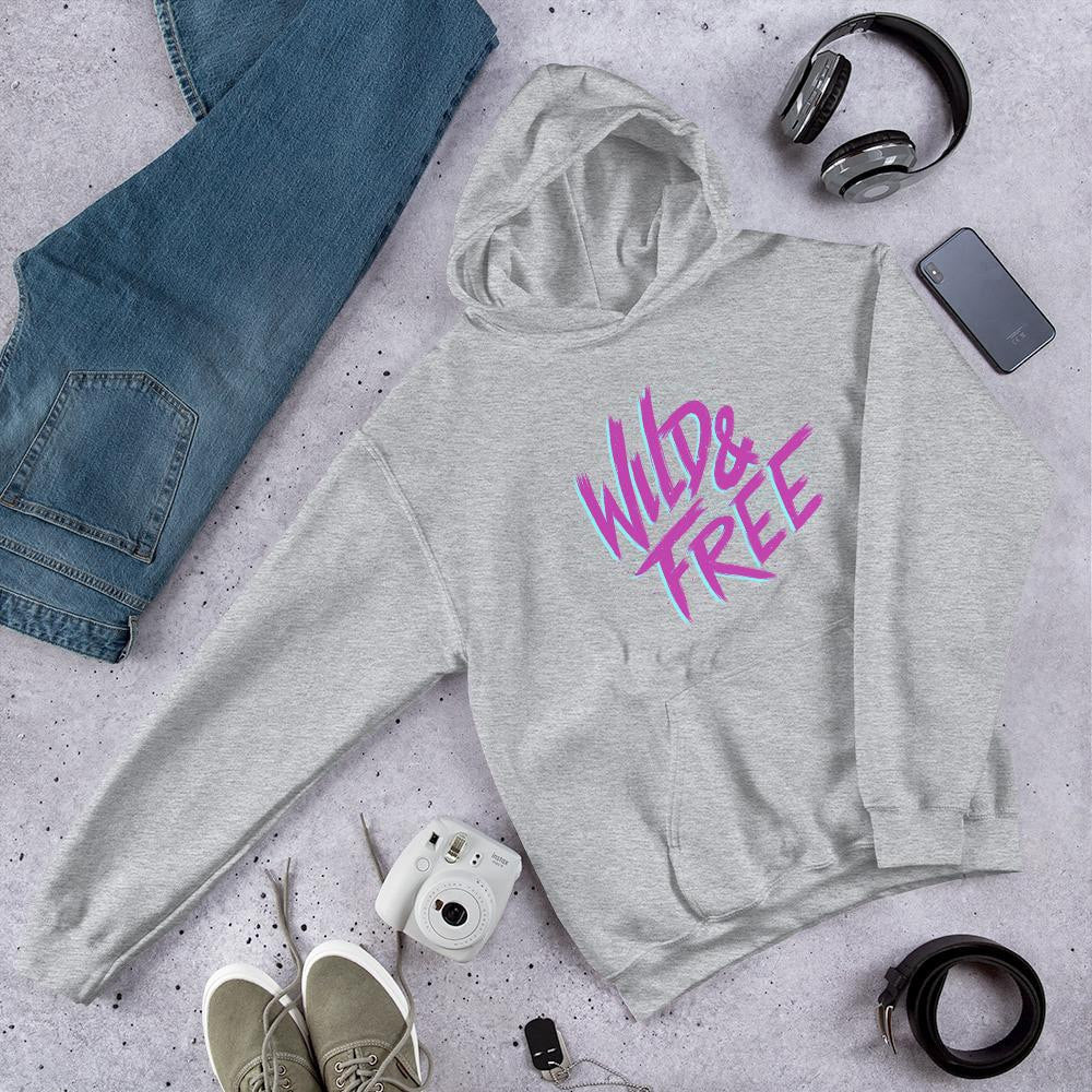 Wild & Free Unisex Hooded Sweatshirt